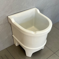 锦兆家居拖把池家用阳台卫生间户外商用涮洗拖布墩布水池落地式盆陶瓷