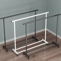 晾衣架落地古达秋冬外套折叠阳台晒衣服家用置地卧室晾衣杆挂衣服架子