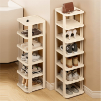 聚宸兴鞋架子简易家用门口收纳放鞋柜室内多层省空间小窄置物架