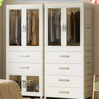 衣柜卧室整理聚宸兴收纳柜衣服分类儿童塑料储物柜子简易小衣橱