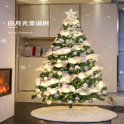 法耐(FANAI)圣诞饰品圣诞树家用套餐diy发光大型摆件高级感ins风圣诞节装饰