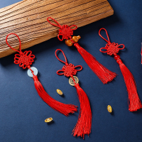 法耐(FANAI)中国结小号挂饰大红色大号福字玄关线结客厅挂件