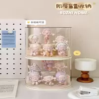 法耐(FANAI)泡泡玛特温度盲盒展示架收纳透明乐高摆件手办展示柜亚克力展示盒