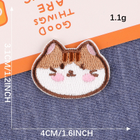 法耐(FANAI)卡通可爱动物头像刺绣徽章布标衣帽配件手账本装饰手工DIY补丁贴_7