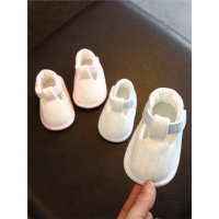 婴儿学步鞋智扣防掉不掉10九个月8宝宝鞋子女宝宝春秋婴儿鞋0-1岁布底