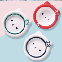 婴儿洗脸盆可折叠智扣悬挂三件套儿洗婴童用品新生婴盆小脸压缩脚面_折叠款绿色升级加厚-Q41