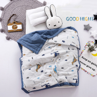 儿童空调被智扣60支贡缎夏凉被幼儿园午睡被婴儿宝宝卡通抱被