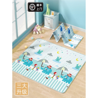 宝宝爬行垫可折叠加厚xpe婴儿泡沫地垫子智扣家用整张儿童爬爬垫