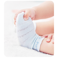 儿童袜子夏季薄款春秋婴儿袜子智扣宝宝地板袜新生防蚊袜