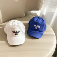 春秋冬季棉质男童棒球帽智扣潮女童鸭舌帽夏季婴儿童宝宝遮阳防晒帽子