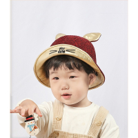 秋冬婴儿帽宝宝渔夫帽儿童智扣盆帽宝宝毛呢帽子6-24月小孩帽子