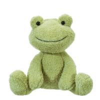 抹茶绿可爱小青蛙布娃娃智扣玩偶毛绒玩具婴儿男女孩公仔