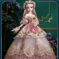 80厘米妍妍梓芭比娃娃套装智扣新款女孩公主超大号圣诞节联名玩具