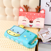 夏季儿童枕头卡通乳胶枕智扣学生单人3岁6岁以上冰丝透气四季通用护颈