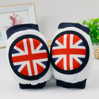 宝宝护膝防摔学步学爬婴儿爬行护腿套智扣夏小孩神器夏季薄款儿童护肘_米字旗_M码护膝腿围24-30cm2-5岁