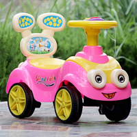 智扣儿童滑行车扭扭车宝宝助步车学步车带音乐玩具手推车1-3岁