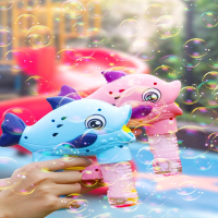静蝉幽格吹泡泡机手动无需电池儿童补充液水器棒少女心宝宝玩具枪