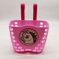 智扣儿童单车篮子前置溜娃车筐压篮坏手推车不子自V行车篓滑板车;