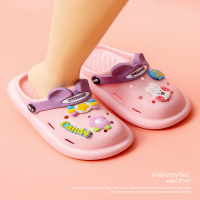 静蝉幽格女童洞洞鞋夏季小孩室内可爱公主拖鞋女宝宝家居洗澡儿童凉拖