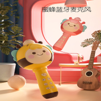 静蝉幽格蓝牙话筒儿童无线麦克风音响一体玩具宝宝卡拉OK男孩女孩唱歌