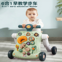 智扣宝宝学步车三合1岁婴幼儿童o型腿走路的玩具助步手推车