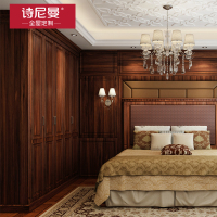 诗尼曼全屋卧室衣柜定制整体衣柜平开门移门衣柜 整体卧室定制