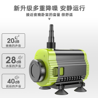 抽水泵法耐潜水泵循环泵换水钻开槽机用超小型换水泵吸泵鱼缸微型 60W15米扬程无刷+10米水管
