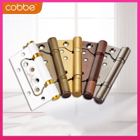 卡贝合页铰链不锈钢轴承子母合页木门折叠页加厚活页4寸5寸免开槽