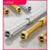 卡贝(cobbe)衣柜挂衣杆不锈钢伸缩杆凉衣杆挂杆衣橱撑杆配件可伸缩晾衣杆