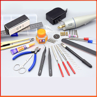 阿斯卡利(ASCARI)工具套装万代拼装军事模型入门剪钳笔刀镊子打磨条组合套装