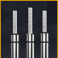 阿斯卡利三刃开料刀数控TCT修边直刀镂铣刀雕刻机木工刀具清底开槽刀