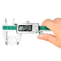 阿斯卡利精度不锈钢数显游标卡尺工业级家用小型文玩珠宝测量工具