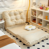 法耐(FANAI)懒人沙发可躺可睡床上靠背单人椅子卧室榻榻米坐椅阳台折叠小沙发