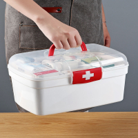 古达药箱家庭装家用药物全套收纳盒急救箱医护应急包医药箱药品小药箱