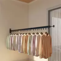 阳台折叠晾衣架隐形壁挂窗台室外室内凉晒衣晒被子伸缩晾衣杆