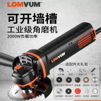 龙韵(LONGYUN)打磨机多功能家用角磨机磨光手磨机电动小型切割机手持抛光机