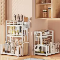 古达厨房调料置物架筷子刀架台面调味料收纳多功能厨具用品多层调料架