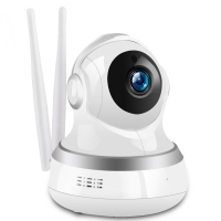 创意(CGE)无线网络智能监控摄像机 夜视高清手机WiFi远程监控 360度旋转智能看家神器支持远程双向对讲 云存储功能