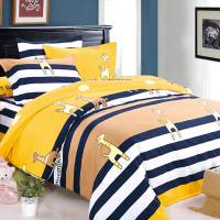 高品质加厚四件套学生/宿舍1.5米床/1.8米床 床单被套床上用品 亲肤舒适 四季可用 AWANHOOA118