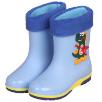 儿童雨靴32-41码防滑儿童卡通雨鞋外贸韩国高筒宝宝雨靴女童中童大童水鞋软底B173