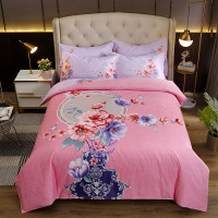 高品质加厚四件套 200*230CM 床单被套床上用品多花可选 亲肤舒适 四季可用 秋冬四件套AWANHOO A118