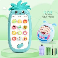 (送不倒翁)充电版 手机菠萝故事机儿童早教益智手机菠萝故事机0-3岁B231