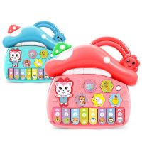 儿童益智早教电子琴 卡通儿歌安抚灯光故事机30B123