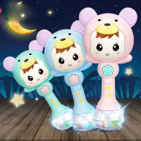 儿童卡通牙胶摇铃手抓棒摇铃棒 AWANHOO 1235