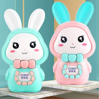 儿童玩具 吉吉兔早教学习机 益智发光宝宝多功能故事机 随机色AWANHOO B138