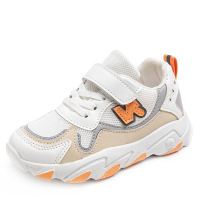 儿童鞋子男女童鞋26-37码男女童实心底运动春季学生新款网面韩版透气女童童鞋儿童鞋子AWANHOO B335 3378