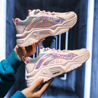 女士运动鞋新款拼色厚底老爹鞋女ins运动鞋女士增高鞋女士低帮鞋B530 5380