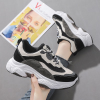 女士运动鞋老爹鞋女2021春季新款韩版ins运动鞋女学生街拍增高休闲鞋女士低帮鞋B530 5383