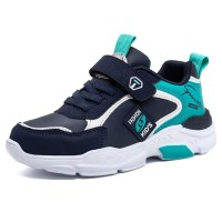 儿童运动休闲鞋男26-40码童鞋防水男童鞋子秋冬新款小学生中大童运动鞋皮面男孩跑步鞋 AWANHOO B6959