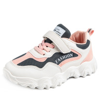 儿童鞋子男女童鞋26-37码 男女童鞋春季新款潮百搭运动鞋网面透 童鞋儿童靴子AWANHOO B3374